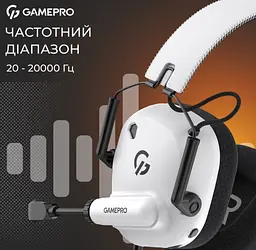 Ігрові навушники GamePro HS-120-W Mercury Genesis White - мініатюра 6