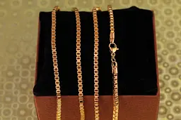 Цепь Xuping Jewelry веницианка 45 см 3 мм золотистая