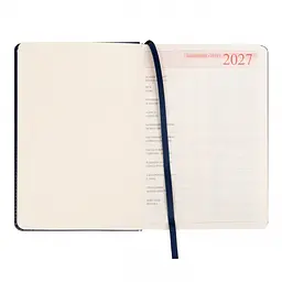 Щоденник діловий Leo Planner 2027 Vector А5 твердий синій 368 сторінок (252758) - мініатюра 4