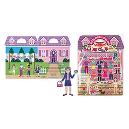 Об'ємні багаторазові наліпки "Мода" MelissaandDoug MD12195, 4 картинки - мініатюра 2