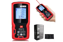 Далекомір лазерний (RL-41) 40 м / Цифровий далекомір з LCD з підсвічуванням - мініатюра 4