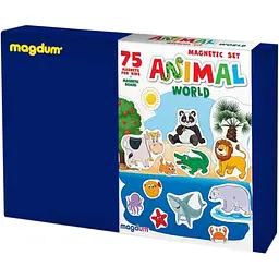 Набір магнітів Magdum Magnetic game Світ тварин 75 шт. (ML4032-05 EN) - мініатюра 5