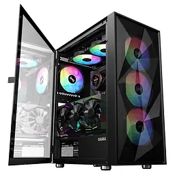 Корпус SAMA 3509 без БЖ Black - мініатюра 4