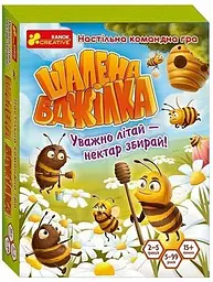 Настільна гра. Шалена бджілка Ranok Creative 10120203У Різнокольоровий shop (4827476988337)