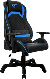 Геймерське крісло GT Racer чорне із синім (X-2661 Black/Blue) - мініатюра 2