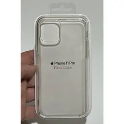 Оригінальний протиударний чохол Apple Clear Case Hardshell для iPhone 11 Pro (5.8") Прозрачный (MWYK2ZM/A) - мініатюра 4