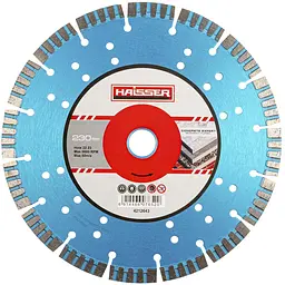 Диск алмазний Haisser Segment/Turbo Concrete Expert 230x3.0x12x22.23 мм (107652)