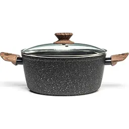 Каструля Hölmer Natural кована з кришкою 4,2 л (CR-1342-FAMWL Natural)