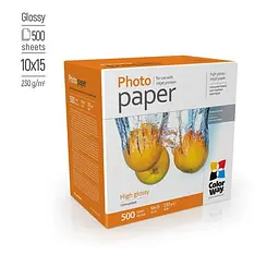 Фотопапір ColorWay глянцевий 230г/м2 10x15см 500 арк. (PG2305004R) - мініатюра 2