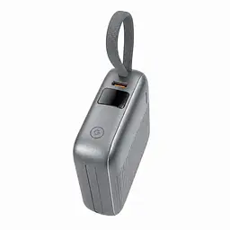 Павербанк Remax FC-05 / 10000 мАг / 22.5 Вт / USB-C + Lightning / PD+QC / Cірий - мініатюра 4