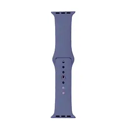 Ремінець Apple Watch Silicone 38/40/41 мм Lavender Сірий L (28) (46) - мініатюра 2