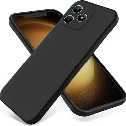 Силіконовий чохол BeCover для Realme C51 Black (710543) - мініатюра 3