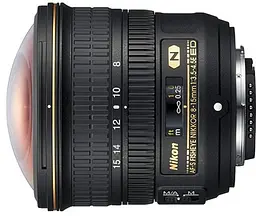 Об'єктив Nikon 8-15mm f/3.5-4.5E ED AF-S FISHEYE (JAA831DA)
