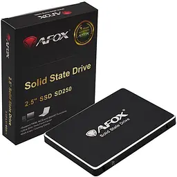 SSD 256Gb AFox 2.5 SATA III 3D NAND, Retail - мініатюра 6