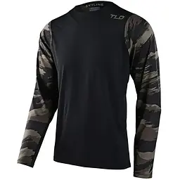 Велоджерсі Troy Lee Designs Skyline LS Chill Jersey Hide Out Black L (1106-353466004)