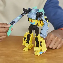 Набір іграшкових трансформерів Hasbro Transformers Earth Spark Cyber-Combiner 2 (F8439) - мініатюра 6