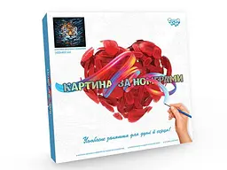 Набір для розпису за номерами 40x40 см KpN-02-01U,02U,03U,...10U "PAINTING BY NUMBERS" в коробці DANKO - мініатюра 6