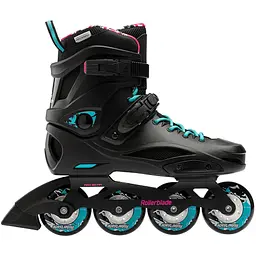 Жіночі ролики Rollerblade RB Cruiser Women 2023 250 Чорний-Бірюзовий - мініатюра 2