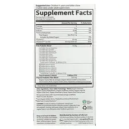 Пробіотики та Ензими для дітей Organic Kids + Probiotics + Vitamins C & D 30 жувальних таблеток Garden of Life vit0005086 - мініатюра 2