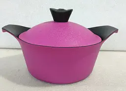 Каструля Casa Royal D-UKR 20400 "Gusto" 24см 4.5л Pink - мініатюра 3