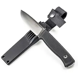 Ніж Fallkniven Pilot Survival CoS Чорний - мініатюра 4