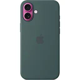 Чохол Apple Silicone Case with MagSafe для iPhone 16 Plus Lake Green (MYYH3ZM/A) [116195] - мініатюра 3