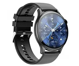 Розумний годинник Hoco Y10 Pro AMOLED Smart Sports Watch з підтримкою дзвінків чорний (6942007610841) - мініатюра 2