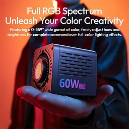 Студійне світло Ulanzi C60RGB 60W (L277) [168629] - мініатюра 12