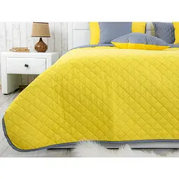Покривало Руно Yellow Grey 150х212 см (360.52У_Yellow Grey) - мініатюра 5