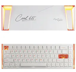 Клавіатура DAREU COOL 68 (8000 Hz / Rapid Trigger) White Orange (KB-COOL68-ORG) - мініатюра 6