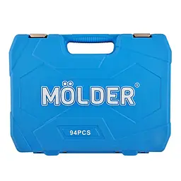 Набір інструментів для авто та дому професійний в кейсі MOLDER 94 предмета 1\2 та 1\4 Оригінал (MT60094) - мініатюра 7