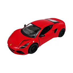 Інерційна машинка Lotus Emira Kinsmart KT5441W металева, 13 см Червоний