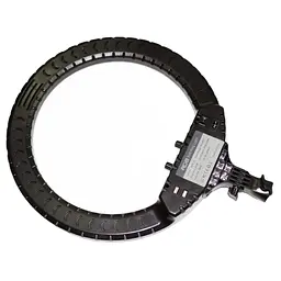 Кільцева світлодіодна LED лампа RIAS RL-18 RGB на 3 тримачі з пультом ДУ 45 см (3_04095) - мініатюра 3