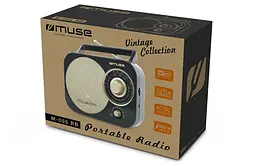 Радіо портативне Muse M-055 RB Black - мініатюра 3