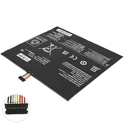 Акумулятор Lenovo L15L4P71 (MIIX 700, 700-12ISK) 7.6V 5340 mAh 40Wh Black - мініатюра 2