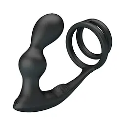 Анальна пробка з ерекційним кільцем Mr Play Remote Control - мініатюра 3