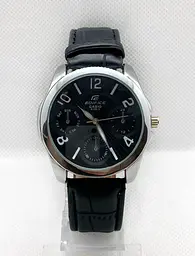 Наручний годинник чоловічий Clockhouse Edifice 8159G Сріблястий (IBW889SB) - мініатюра 2