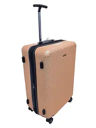 Валіза дорожній гігант (XL) полікарбонат Airtex 968 110л 75x50x32см Шампань - мініатюра 3