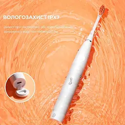 Електрична зубна щітка Oclean Flow S Sonic Electric Toothbrush - біла - мініатюра 5