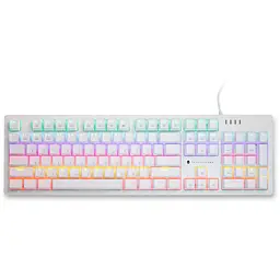 Клавіатура Thunderobot K104 Red Switch USB UA White (6932066308162)
