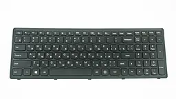Клавіатура для ноутбука LENOVO (Flex 15, Flex 15D, G500s, G505s, S510p) rus, black, black frame (оригінал) - мініатюра 2