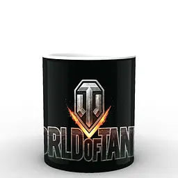 Кухоль GeekLand World of Tanks логотип WT.02.020 330 мл білий - мініатюра 3