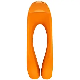 Вібратор на палець Satisfyer Candy Cane Помаранчевий - мініатюра 3