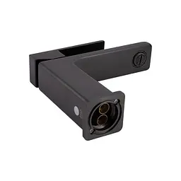 Змішувач для умивальника Qtap Gemini QTGEM270GMB45676 Gunmetal Black PVD Шліфований чорний хром - мініатюра 3