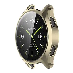 Захисний чохол Tamister для смартгодинника Xiaomi Watch 2 з плівкою золотистий - мініатюра 2