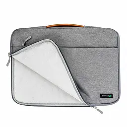 Чохол для ноутбука Grand-X 15'' SLX Grey (SLX-15G) - мініатюра 3