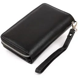 Гаманець зі шкіри на клямці ST Leather 19339 чорний - мініатюра 6