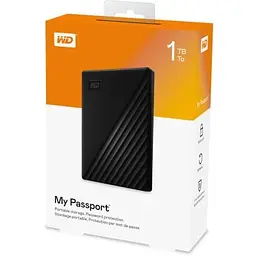 Зовнішній жорсткий диск 2.5 1TB WD (WDBYVG0010BBK-WESN) - мініатюра 6
