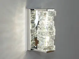 Світильник настінний LED Diasha F3820-120x260, 10W, хром, для коридору, вітальні, спальні - мініатюра 2