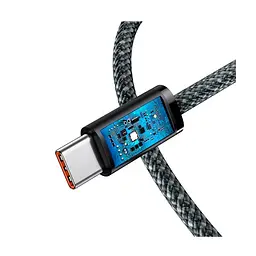 Кабель Baseus Dynamic Series Fast Charging Data Cable Type-C to Type-C 100W 1m CALD000216 Slate Grey - мініатюра 4